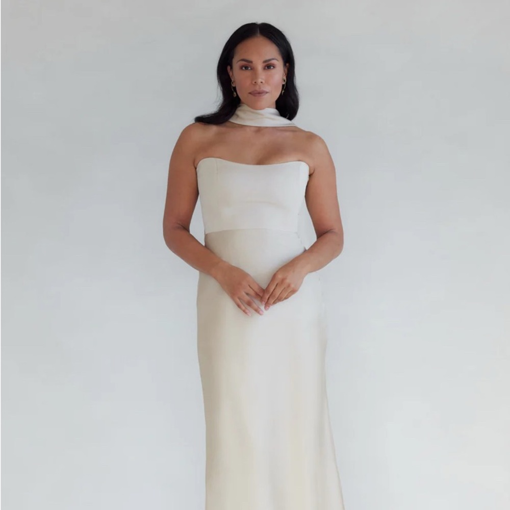 Park & Fifth Brodie Dress + Neck Sash